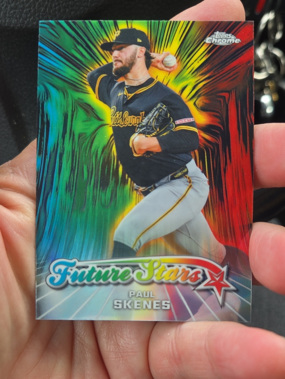 Topps Paul Skenes Baseball Card 2026 Chrome Future Stars